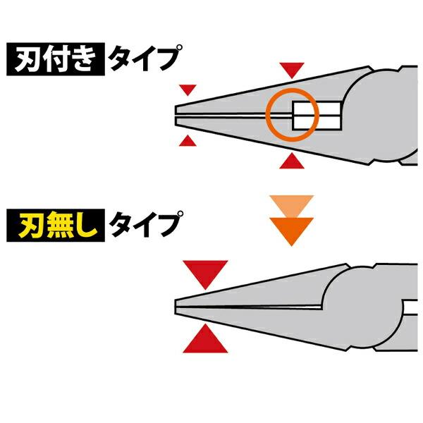 (ネコポス送料無料) FUJIYA(フジ矢):ピンセットプライヤー 303-150 フジヤ ラジオ ラジペン プライヤー 切断 DIY 高品質｜ichinennet-plus｜04