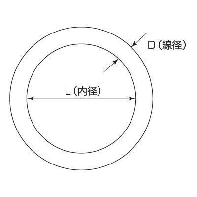おすすめ品 ひめじや:丸カン R25X180 ステンレス金具 リング ジョイント マルカン 丸カン 丸環