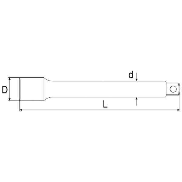 純正クオリティ TOP(トップ):絶縁エクステンションバー 差込角12.7mm EX-4075ZR 絶縁ソケット 通信施設工事 98