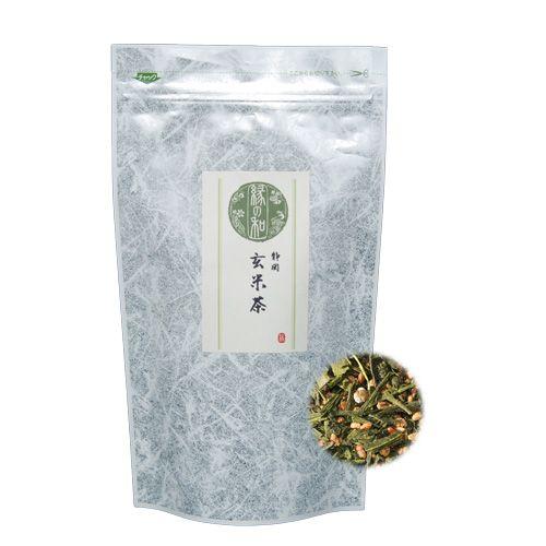 3袋以上で送料無料対応 玄米茶 100g 日本茶 茶葉 静岡県産緑茶 国産米｜ichinoen｜02