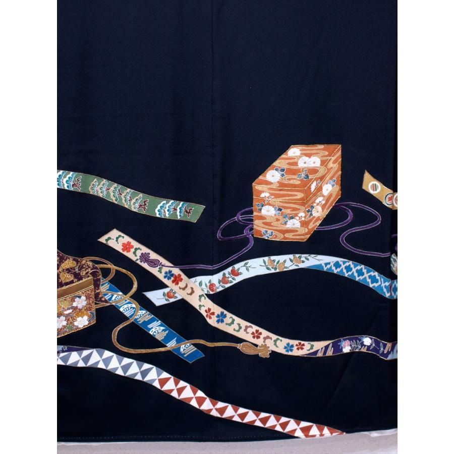 美品❇️手描京友禅　超有名作家落款入り　比翼仕立て黒留め袖 フルセット 商品検索 | 【公式】京都きもの友禅オンラインストア / 振袖・着物の
