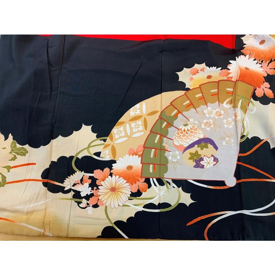 アンティーク着物 振袖 黒振袖 花嫁 長襦袢付き 美品 : 壱の蔵 - 通販