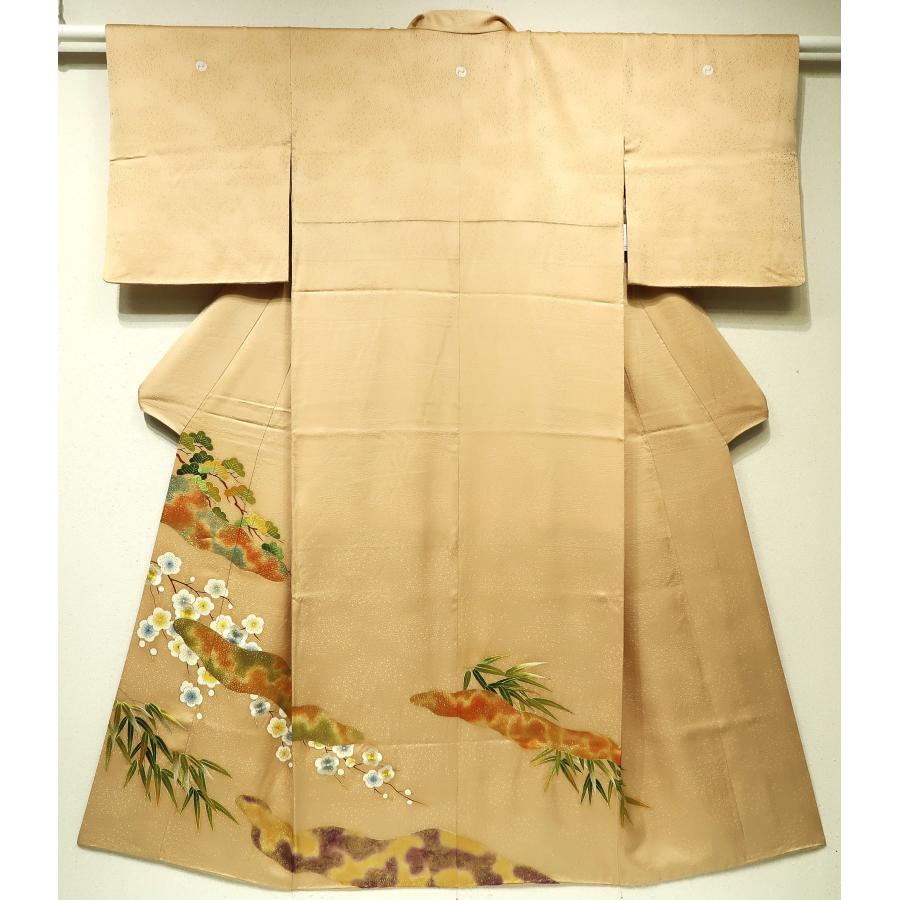 ho4140 色留袖 銀座の銘店 京和工芸謹製 手描江戸友禅 豪華で ho4140 色留袖 銀座の銘店 京和工芸謹製 手描江戸友禅 豪華で
