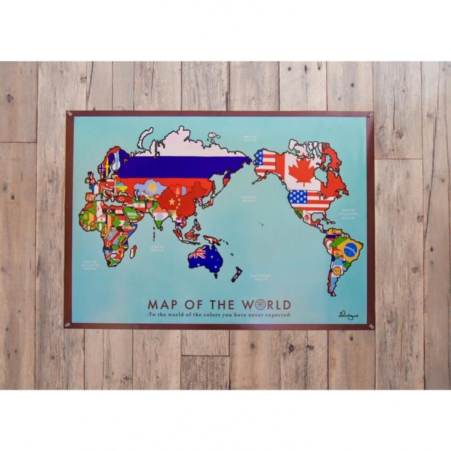 世界地図 国旗 ポスター A1 人気 おしゃれ かわいい ハワイ Ichinoyume Map Ichi No Yume 通販 Yahoo ショッピング