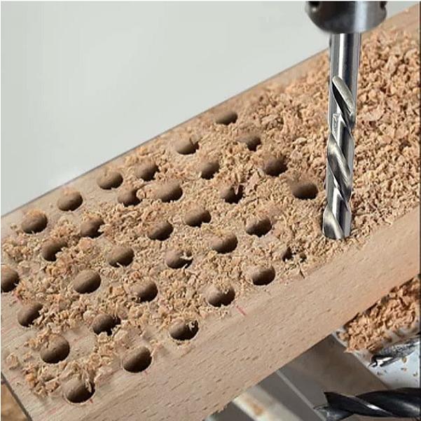 【在庫処分】木材用 セミロングドリル：20mm/18mm/16mm/14mm/12mm/10mm/8mm/6mm ８本セット |  | 03