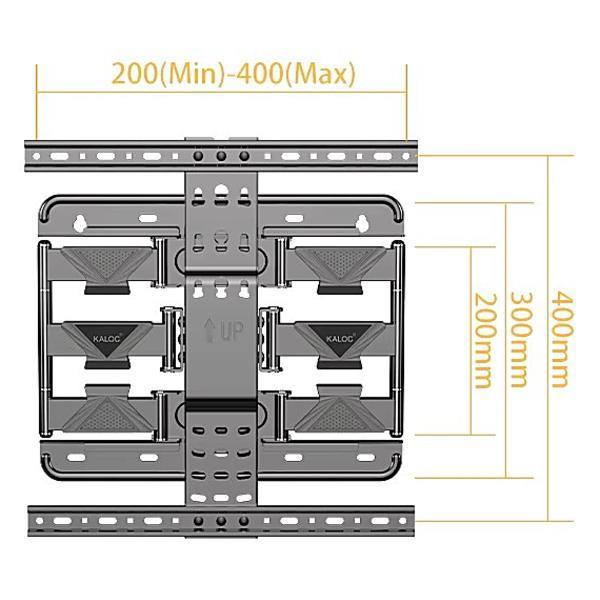 テレビ 壁掛け金具 壁掛けテレビ 壁掛金具 テレビ金具 32-65インチ 冷
