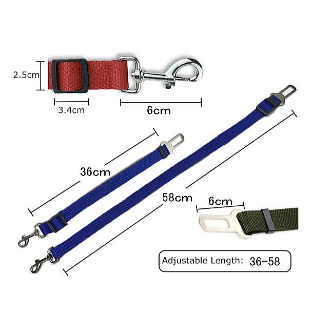 ペット用 犬用 猫用 シートベルト 飛び出し防止 車用リード 安全ベルト |  | 09