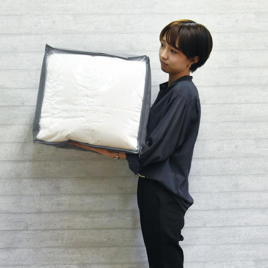 丸八真綿 【メール便対応】布団収納袋 シングル用 2個セット 布団