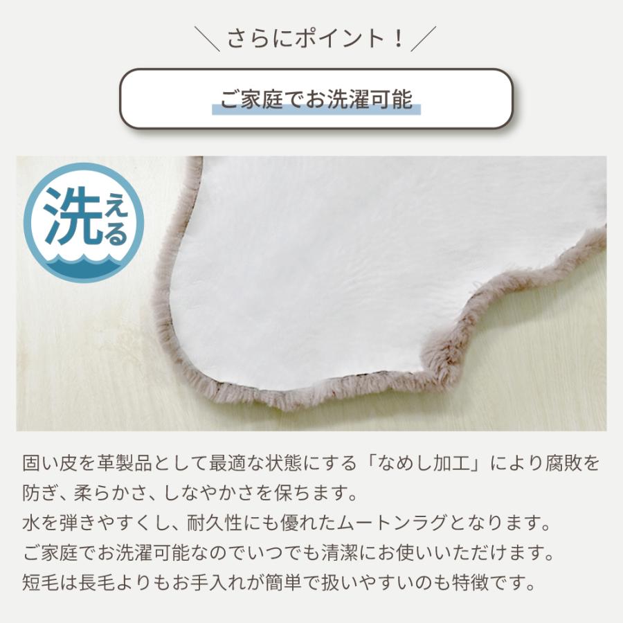 丸八真綿 《丸洗いOK》洗えるスプリングラム 1匹サイズ 短毛 リアル