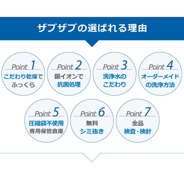 丸八真綿 ザブザブ 羽毛布団 丸洗い 1枚 保管サービス付 往復送料無料