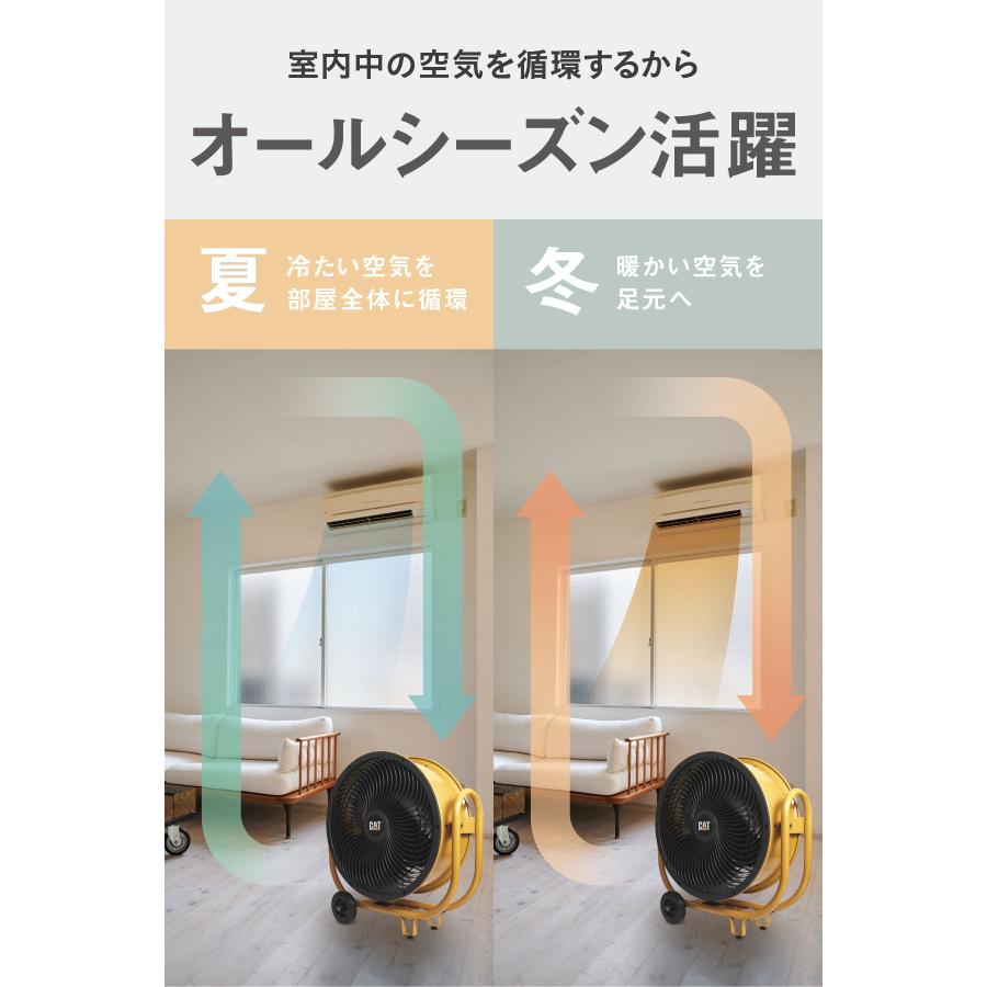 Cater-pillar（キャタピラー） CAT サーキュレーター 60cm 工業扇風機
