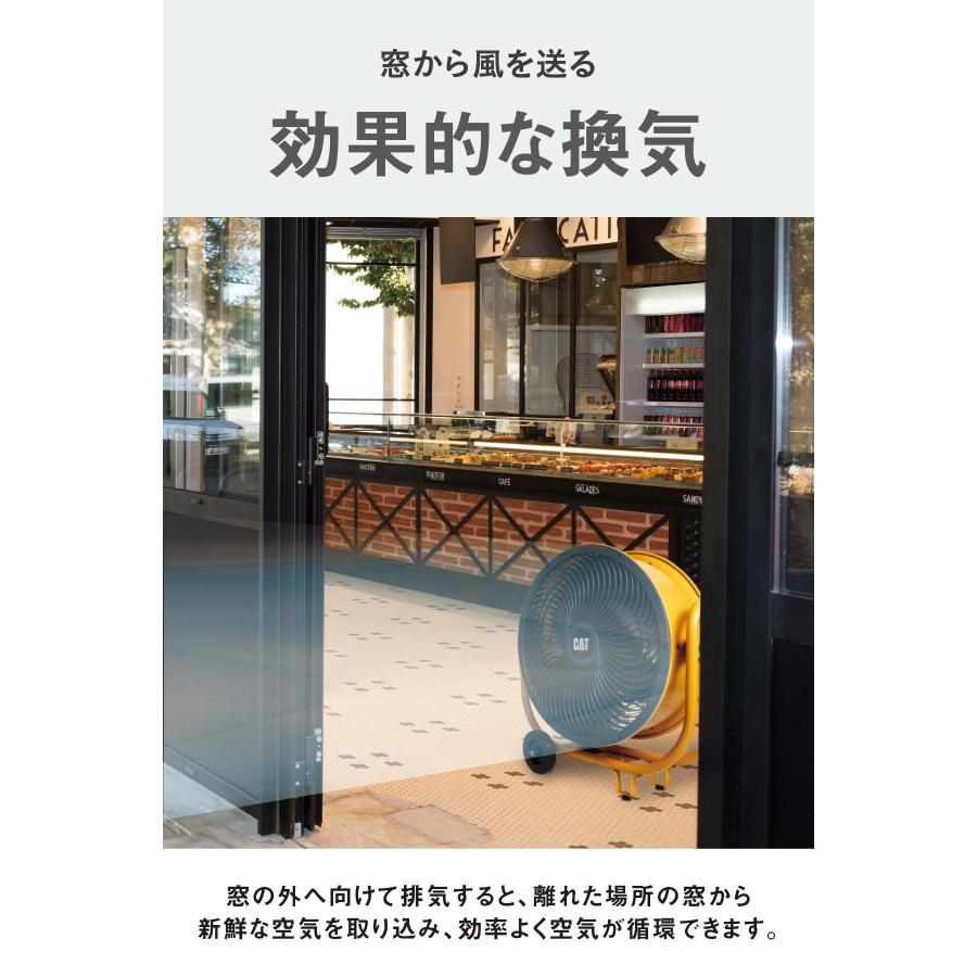 Cater-pillar CAT サーキュレーター 60cm 工業扇風機 床置式