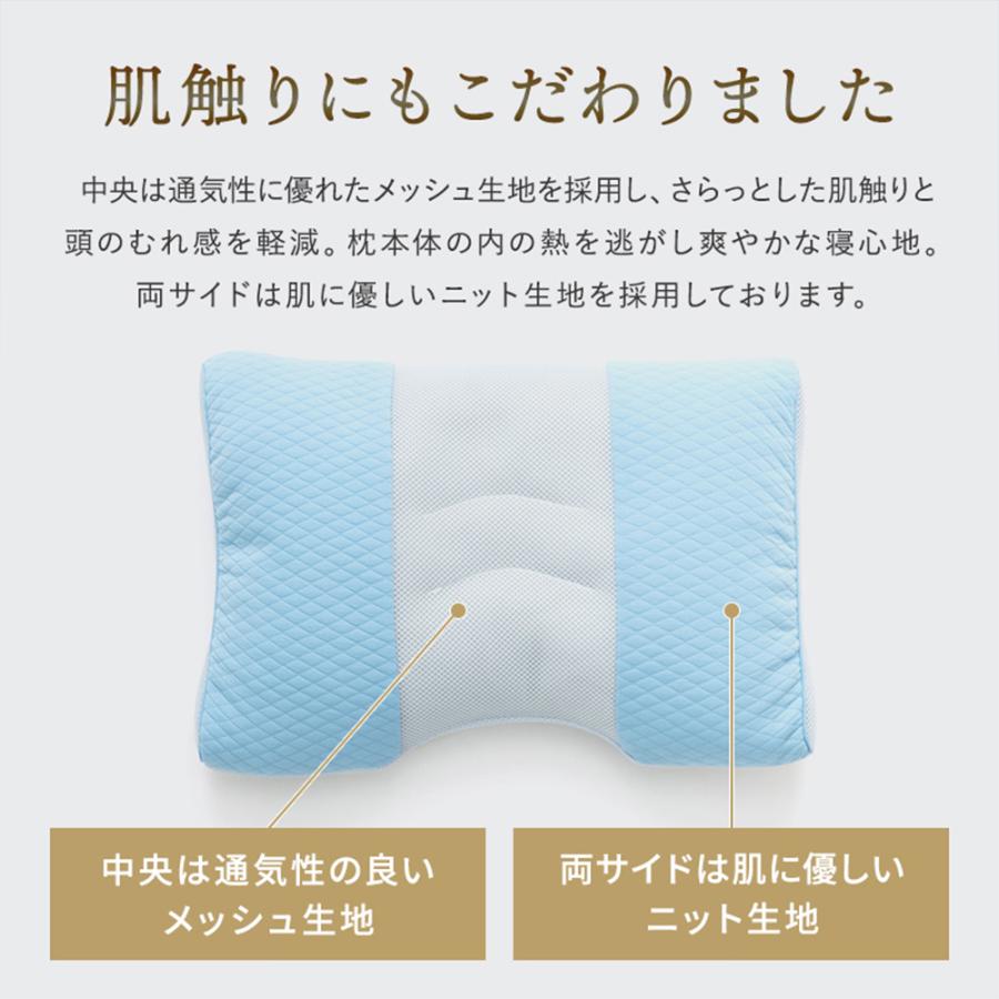 枕 高さ調節 プロが考えたまくら そば殻 日本製 ブルー まくら 肩こり 