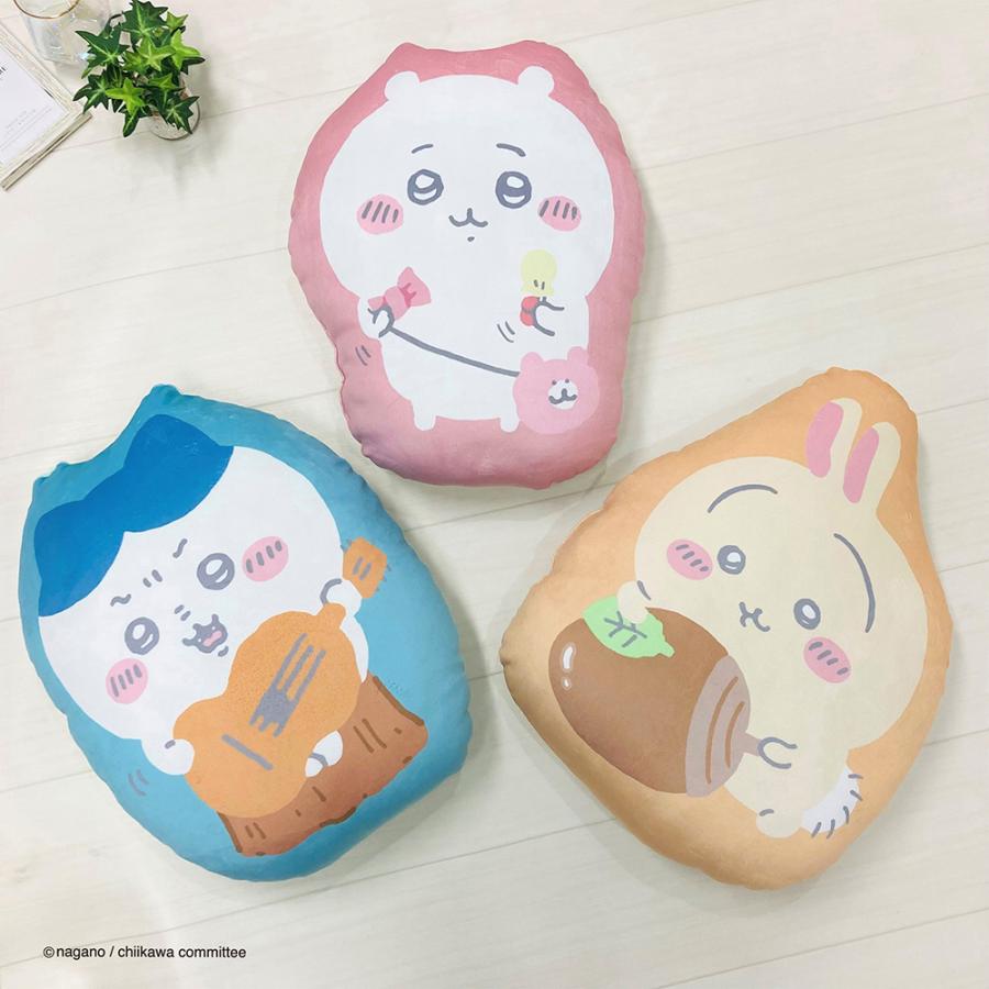 ちいかわ　ダイカットクッション　セット 2点同時購入で送料無料！】 ≪全3種≫ ダイカットクッション ちいかわ