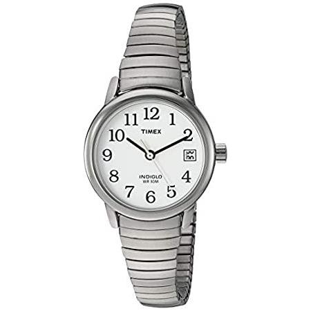 若者の大愛商品 Womens Timex Easy Watch Silvertone Reader 腕時計