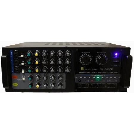 驚きの値段 Hisonic Dual Channel MA-3800K Karaoke Mixing Amplifier, 760W マイクミキサー