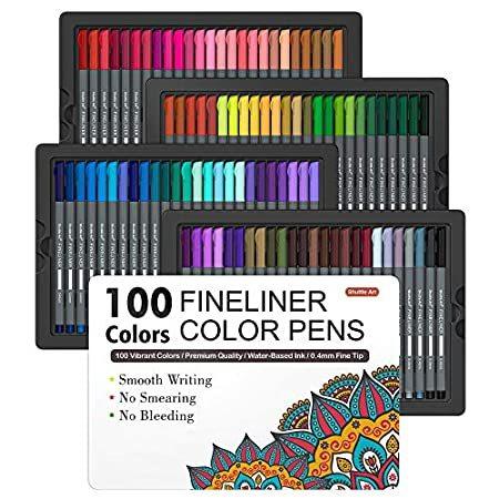 Shuttle Art 水性ペン 100色セット 極細ライン 0 4ｍｍ 線画ペン カラーペン 細線書きペン イラストペン ミリペン 漫画用ペン 三角 ミリペン Www Trendypooches Com