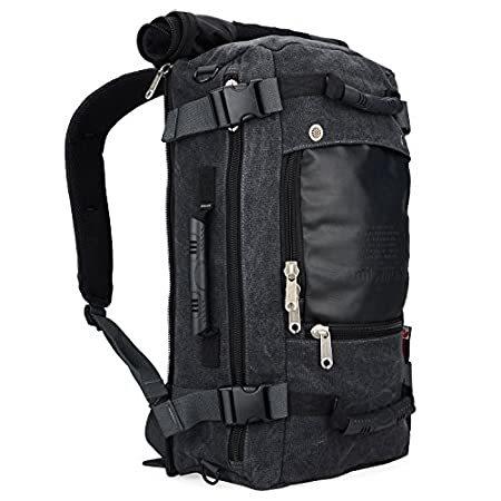 最新コレックション WITZMAN Men Travel Backpack Canvas Rucksack Vintage Duffel Bag 2012 (21 inc バックパック、ザック