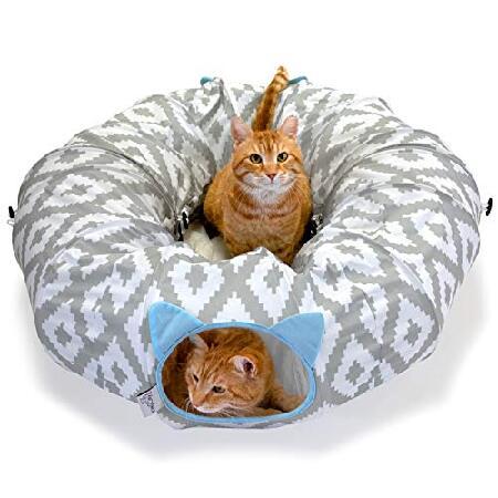 Kitty City Large Cat Tunnel Bed, Cat Bed, Pop Up bed, Cat Toys, Christmas T