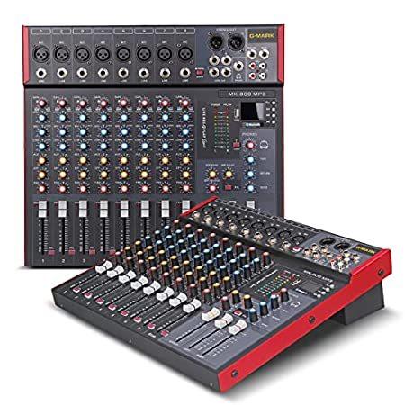 全てのアイテム Professional MK800MP3 G-MARK Audio Player MP3 with channels 8 Console mixer マイクミキサー