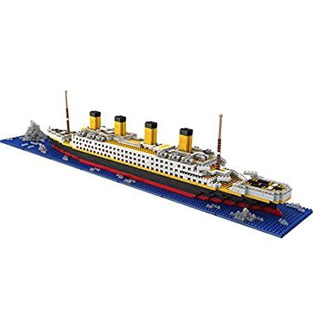 Joyhub Titanic Model Micro Blocks Building Set， 3D Puzzle DIY Educational T