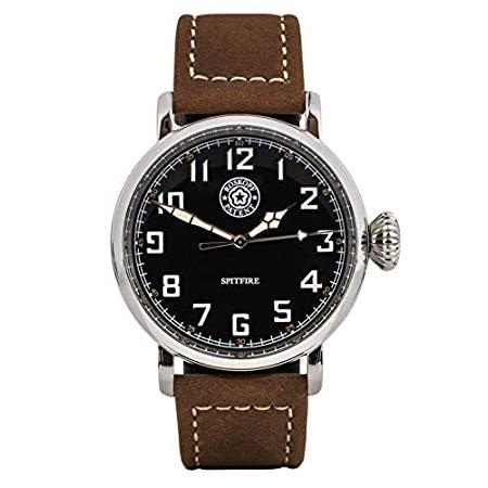 【即出荷】 ミリタリーウォッチ Roskopf スピットファイア 第二次世界大戦 パイロットウォッチ 腕時計