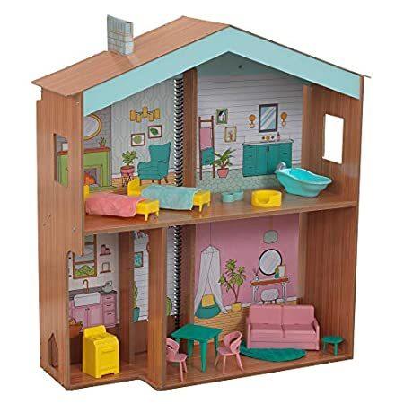 2022年レディースファッション福袋特集 Me™: by Designed KidKraft Color Color Removable with Dollhouse Wooden Decor ハウス、建物