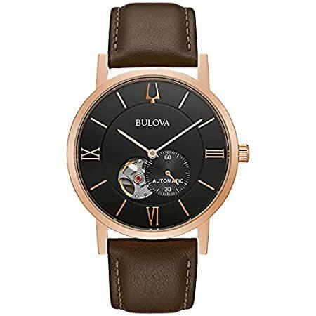 Bulova 97A155 Mens Rose Gold Finish Watch