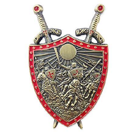 人気の贈り物が SALE 58%OFF AtSKnSK Armor of God Challenge Coin Shield Knights Templar Oath Commemorati langecole.com langecole.com