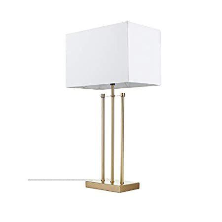 オンラインショップ Globe Electric 67776 D'Alessio Table Lamp, Matte Brass その他卓上スタンドライト