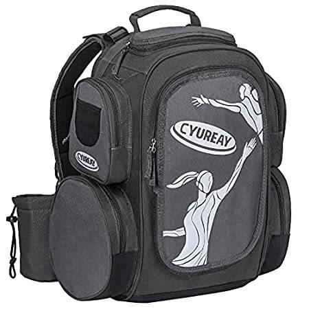 CYUREAY ディスクゴルフバックパック フリスビーディスクゴルフバッグ
