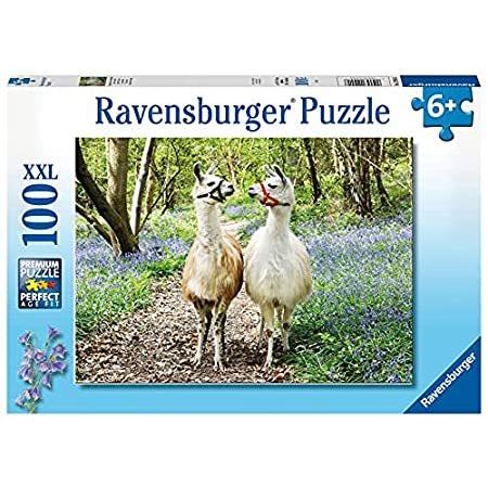 レビューを書けば送料当店負担 Ravensburger Kinderpuzzle Flauschige Freundschaft Lama Puzzle Fur ジグソーパズル