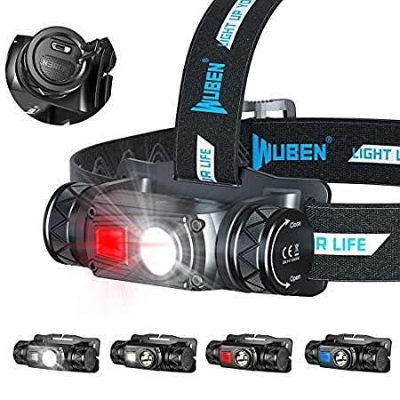贅沢品 headlamp H1 WUBEN uses lumens, 1200 as Bright as Light emits LED, P9 OSRAM ヘッドライト、ヘッドランプ