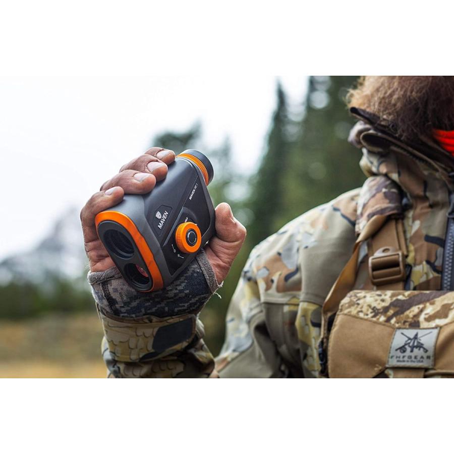 速くおよび自由なMaven RF.1 5-4500 Rangefinder YD ED (Gray Orange