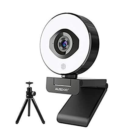 ベストセラー Light, Ring with Webcam Streaming 1080p 60fps AUSDOM N with StreamCam AF660 Webカメラ