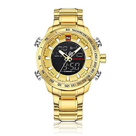 NAVIFORCE 9093 Brand Men Military Fashion Wristwatches Steel 