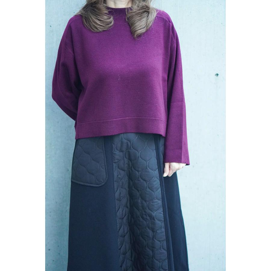 ATELIER SIX アトリエシックス クルーネックセーター ワイン ブルー グリーン ブラック 11256365 | ATELIER SIX