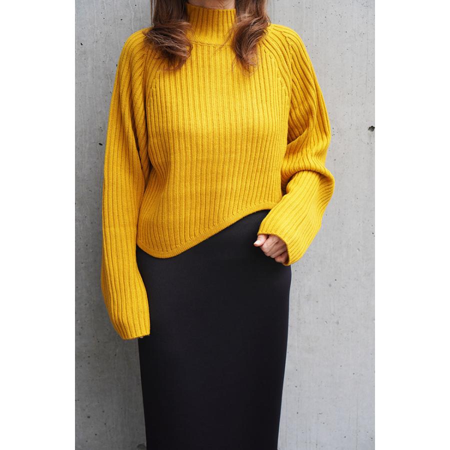 ATELIER SIX アトリエシックス アシメントリーリブニット レディースニット アシメントリー  秋冬ニット 11256385 | ATELIER SIX