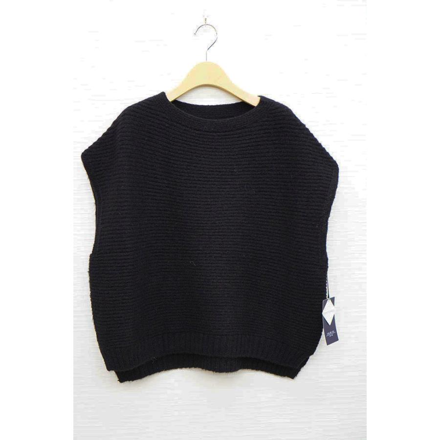 最終値下げ our アルパカ混の洗えるニットベスト チャコールブラック アルパカ混の洗えるニットベスト – OURHOME