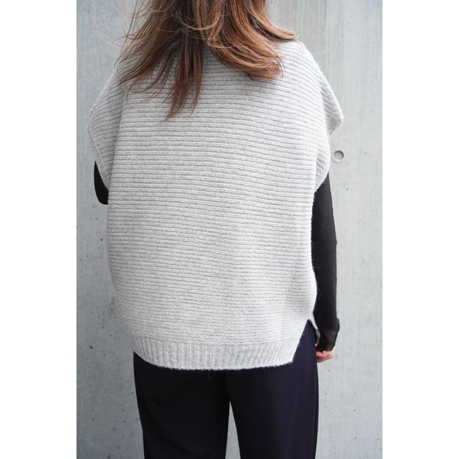 ATELIER SIX（アトリエシックス） アルパカ混 ウールニットベスト