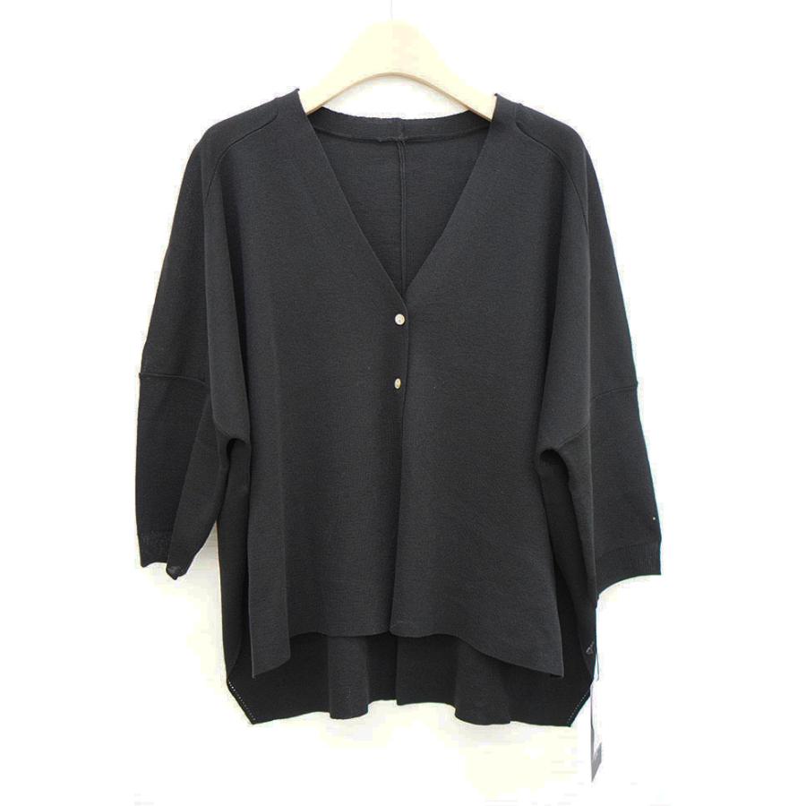 ATELIER SIX（アトリエシックス） さらさら生地 シンプルカーディガン