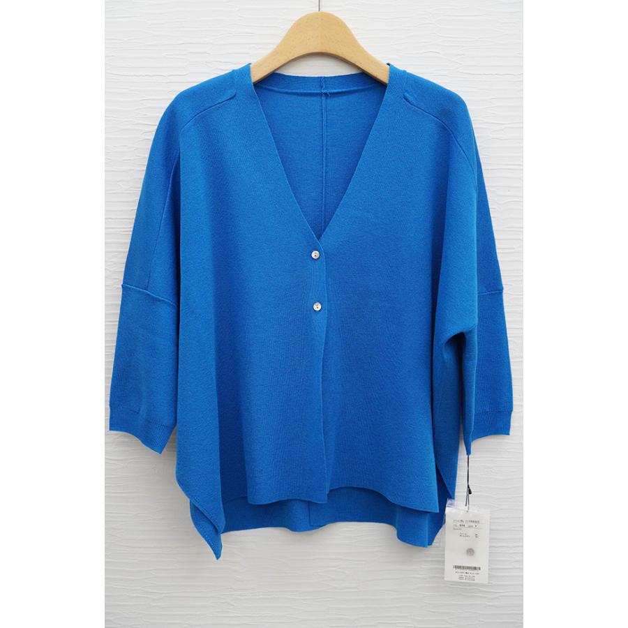 ATELIER SIX（アトリエシックス） さらさら生地 シンプルカーディガン