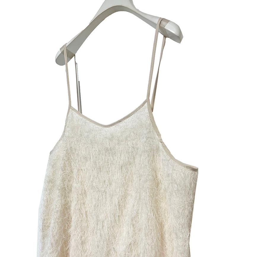 CHIGNON（シニヨン）フェザーフリンジキャミ シニヨン シニヨン CHIGNON フェザーフリンジキャミ : dimanche