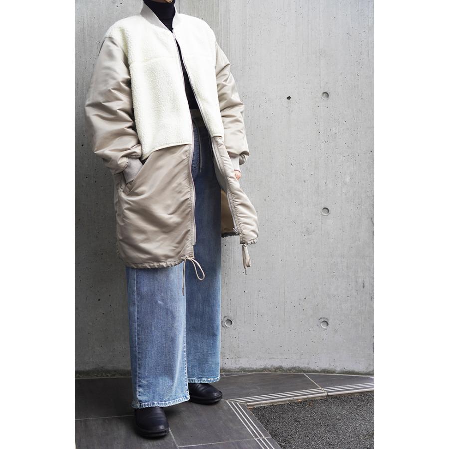 Cafune（カフネ） 【50％OFF】cafune ボアドッキング コート ロングMA 