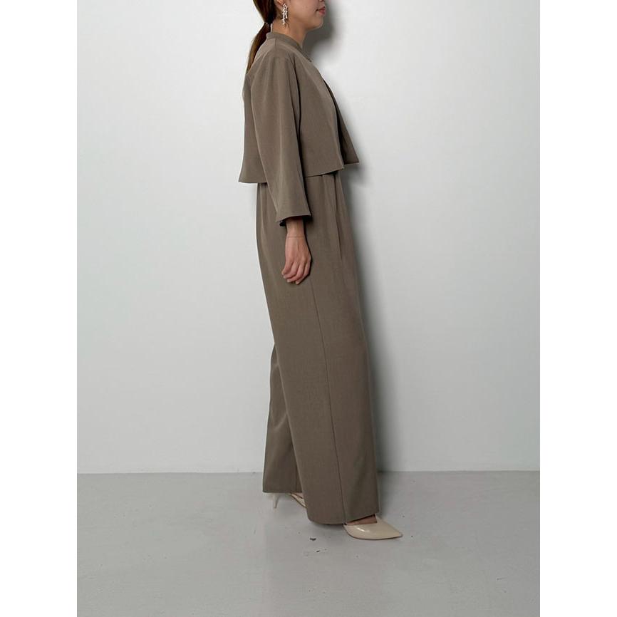 CHIGNON（シニヨン） ジャケット付き サロペット レディースサロペット