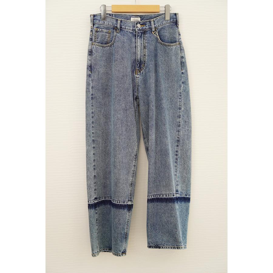 Cafune 20%OFF cafune カフネ ダメージ加工ワイドデニムパンツ 38SIZE  