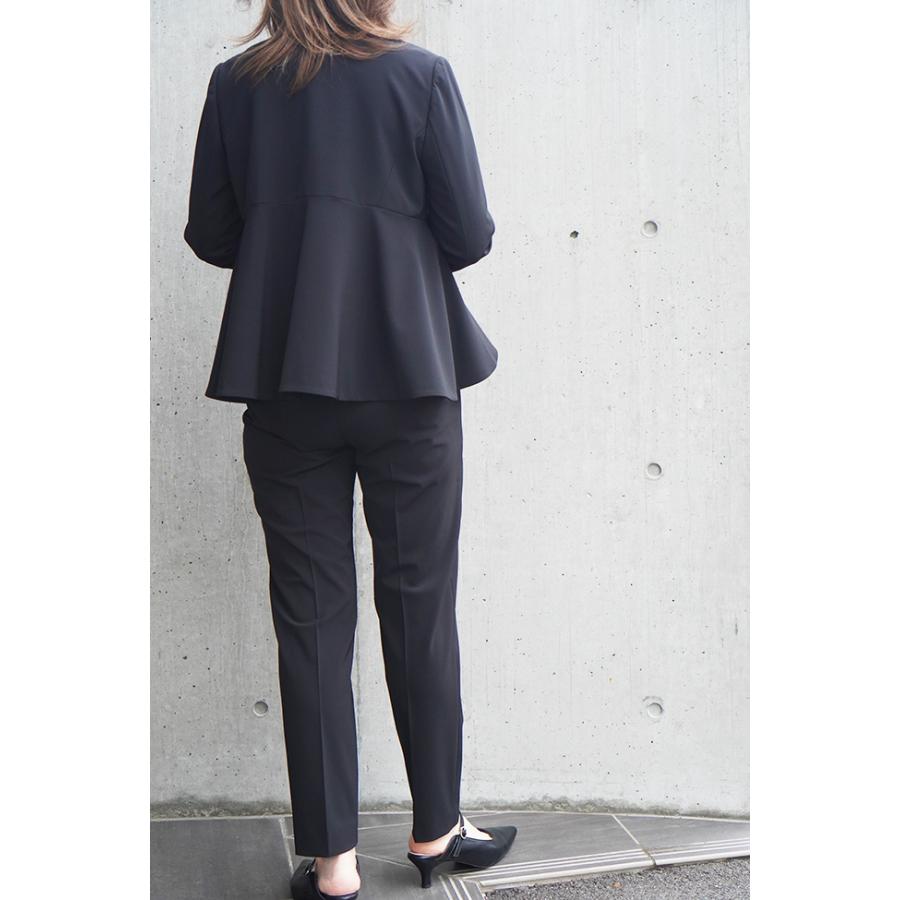 ぷりん大きいサイズXL☆パシオーネ セットアップ ノーカラー パンツ PASSIONE（パシオーネ） 20％OFF PASSIONE ノーカラー セットアップ