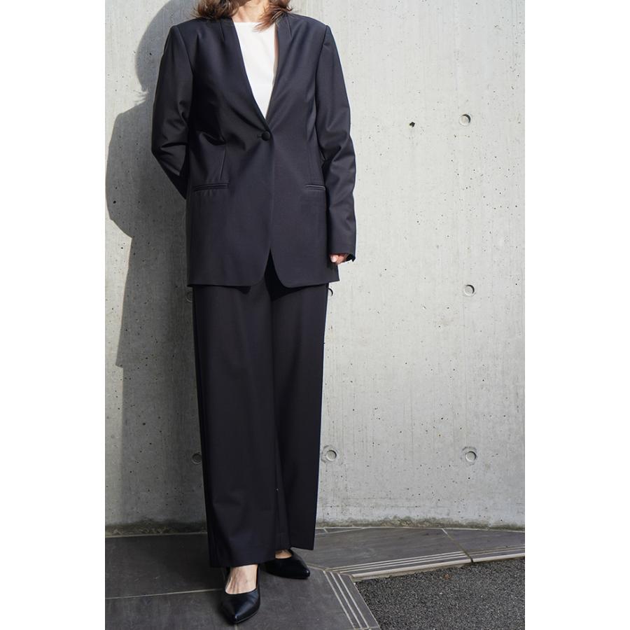 ぷりん大きいサイズXL☆パシオーネ セットアップ ノーカラー パンツ PASSIONE（パシオーネ） 20％OFF PASSIONE レディース ノーカラー