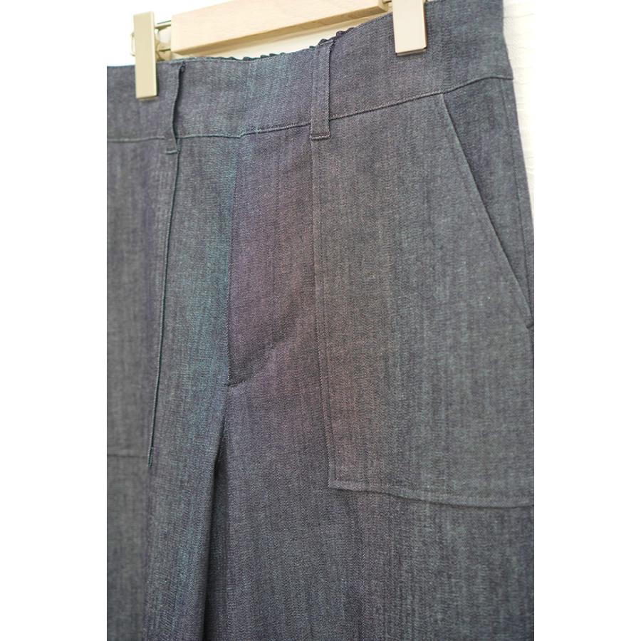 【30％OFF】PASSIONE パシオーネ　センタープリーツ レディース デニムパンツ　426603 | PASSIONE | 10