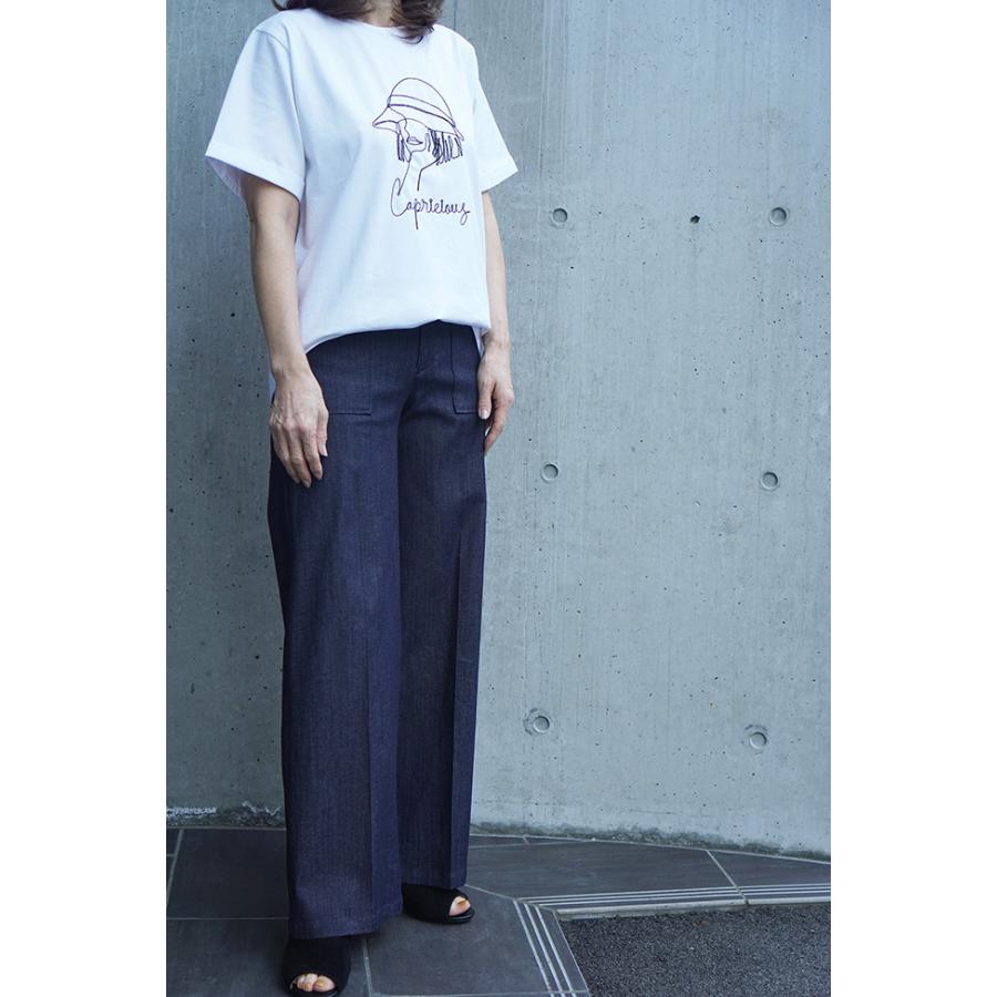 【30％OFF】PASSIONE パシオーネ　センタープリーツ レディース デニムパンツ　426603 | PASSIONE | 06